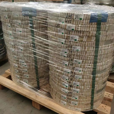 Fjærstrimmelspiral i rustfritt stål